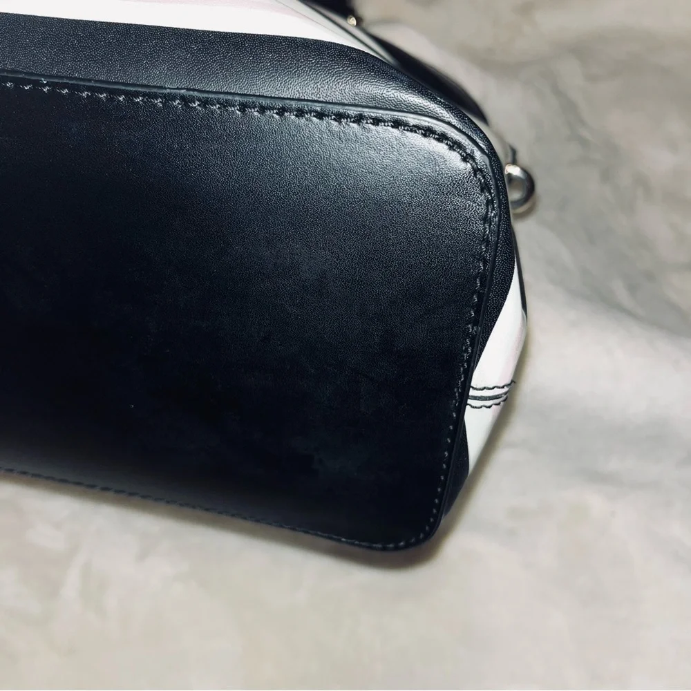 ♠️ Kate Spade • Carli Grove Street Striped Satchel Handbag - Picture 12 of 14